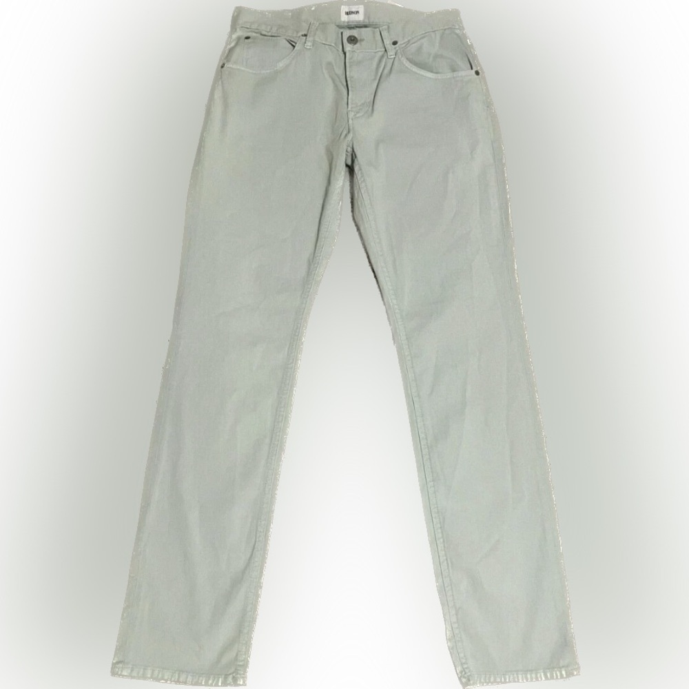 $15 clearance sale Hudson Krista Crop Super Skinny Pant Size 30x26 Green  Soft